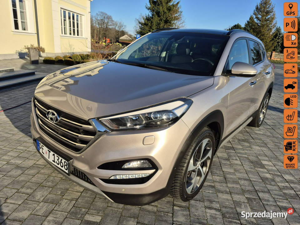 Hyundai Tucson 17crd xenon automat kamera navi gniazdo USB Drelów sprzedam