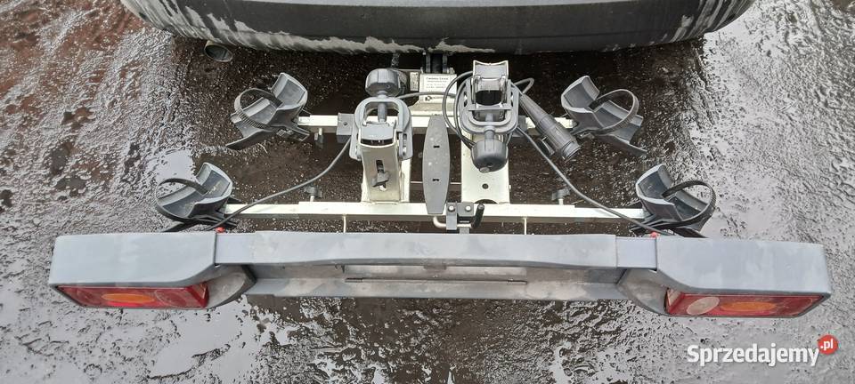 Bagażnik uchwyt na 2 rowery Twinny Load uchylany Sport i Wypoczynek Pleszew