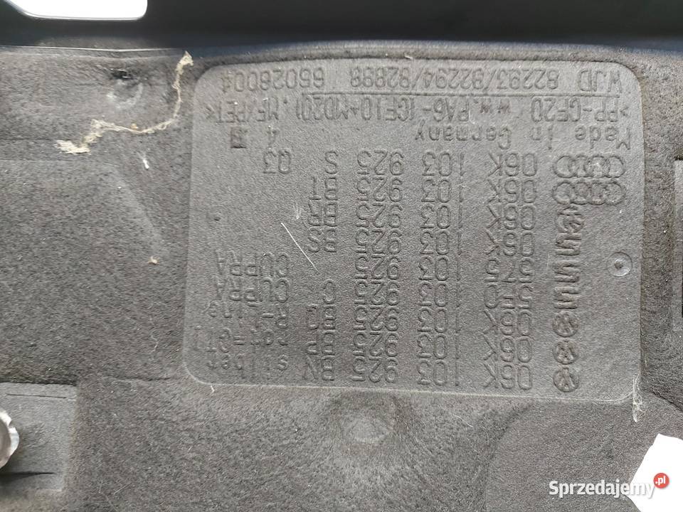 VW Arteon 3G8 2018 OSŁONA GÓRNA SILNIKA Silniki i osprzęt sprzedam