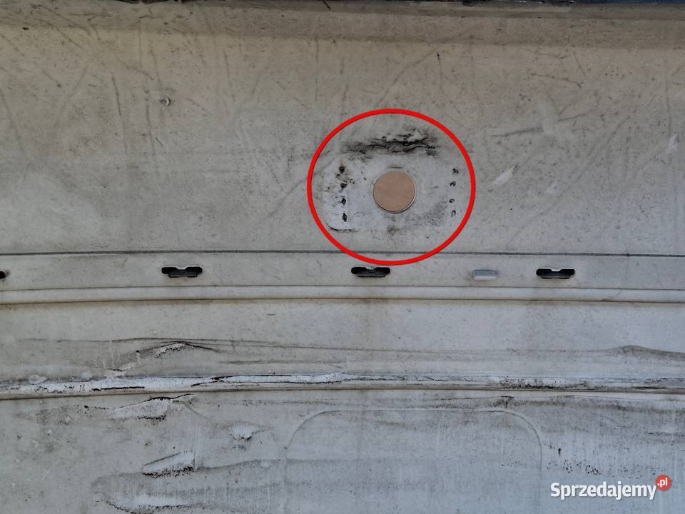 MERCEDES CKLASA W204 ZDERZAK TYŁ TYLNY PDC CHROM Zderzaki Bieleń