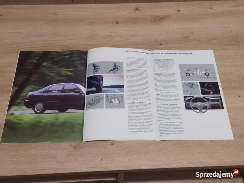Prospekt HONDA CIVIC Pozostałe Kluczbork sprzedam