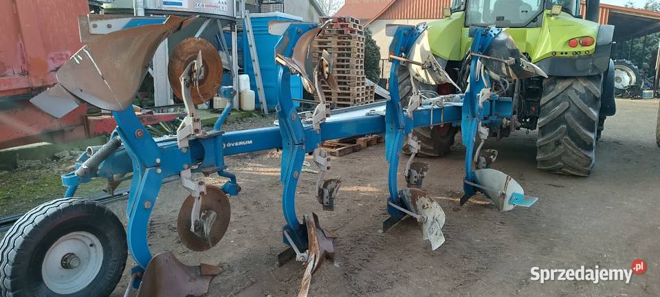 Pług overum vari flex cx 4 skiby Zborówek sprzedam
