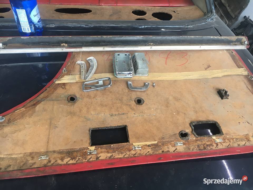 Fotele Kanapa Boczki Skóra W109 Łódź