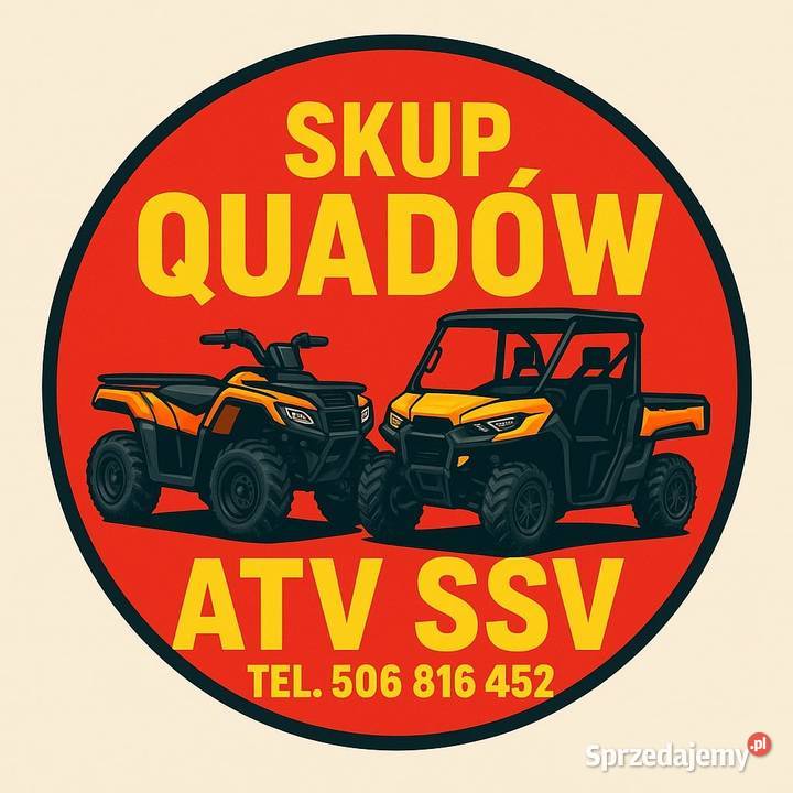 SKUP GOTÓWKĘ QUAD QUADY ATV BUGGY SSV UTV W Skup pojazdów Radomsko