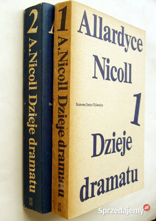 Dzieje dramatu Tom III Allardyce Nicoll Wyd III Limanowa sprzedam