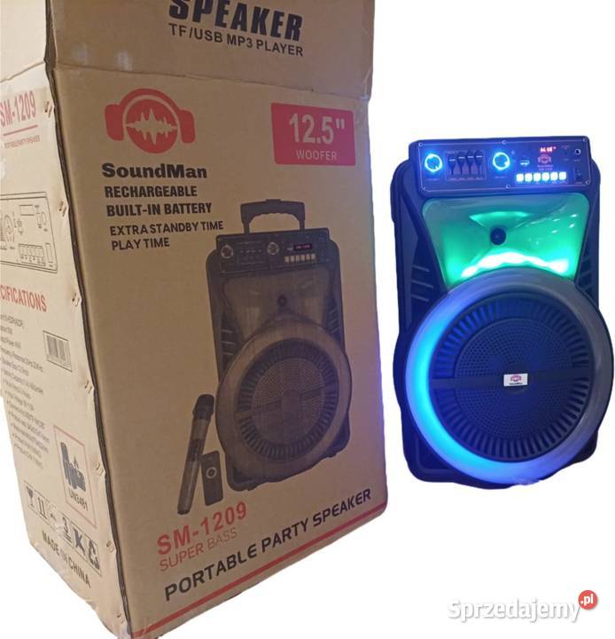 Głośnik Karaoke Soundman sm 1209 pomorskie Gdynia sprzedam