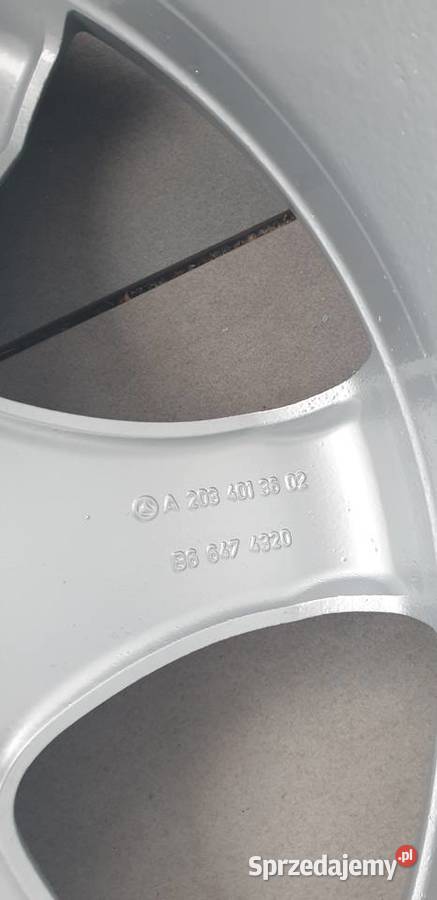 Felgi Mercedes Unikat 17 ET36 ET34 Jejkowice