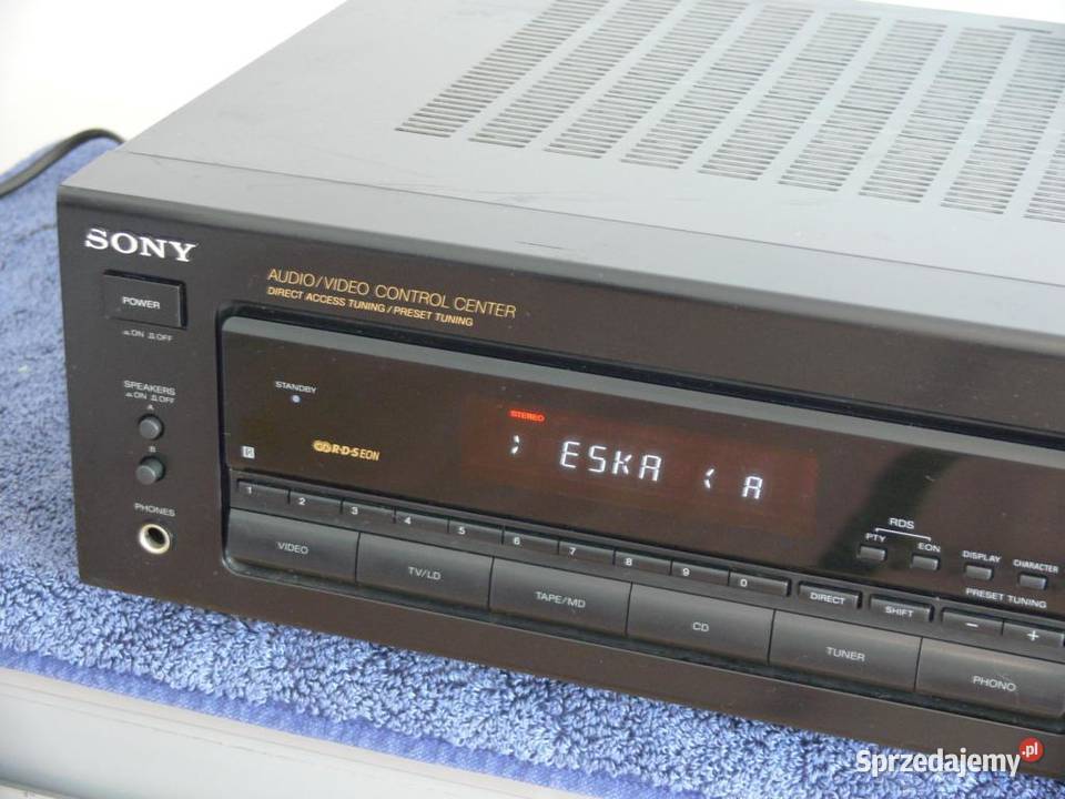 Japoński amplituner Sony STRD365 RDS mocny