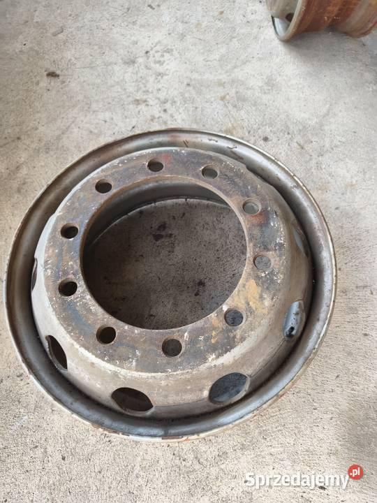 4 Felgi 225x9 225 x9 Man stalowe Pozostałe śląskie Pawłowice