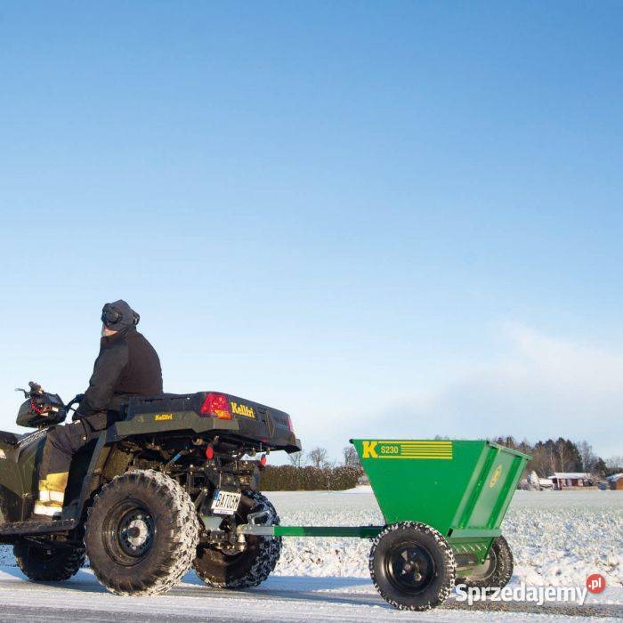 Piaskarka 10 m ATV pojemności 230L możliwość Łosiów