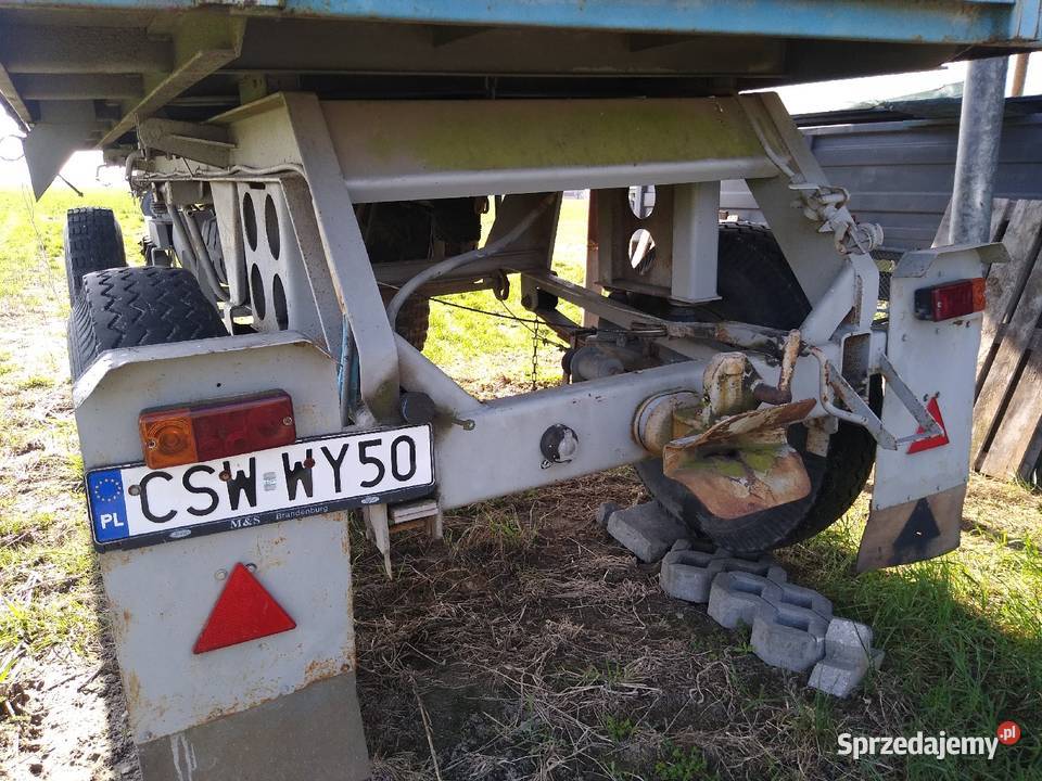 Przyczepa rolnicza IFA THK 12 ton dmc wywrotka Korytowo