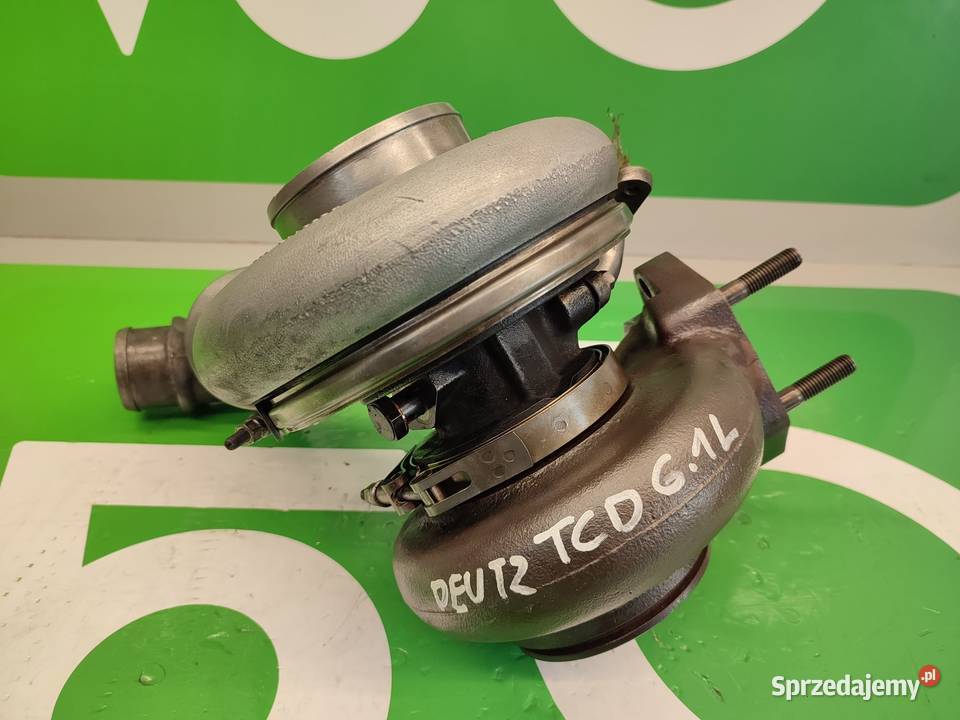 Turbosprężarka silnika DEUTZ TCD 61 Części i osprzęt rolniczy Wilkowo
