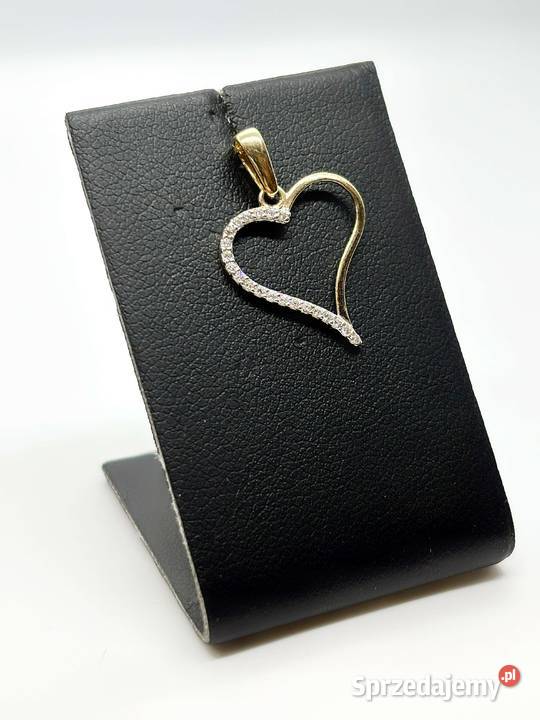 Nowa złota zawieszka pr 585 068g Serce złoto Elbląg