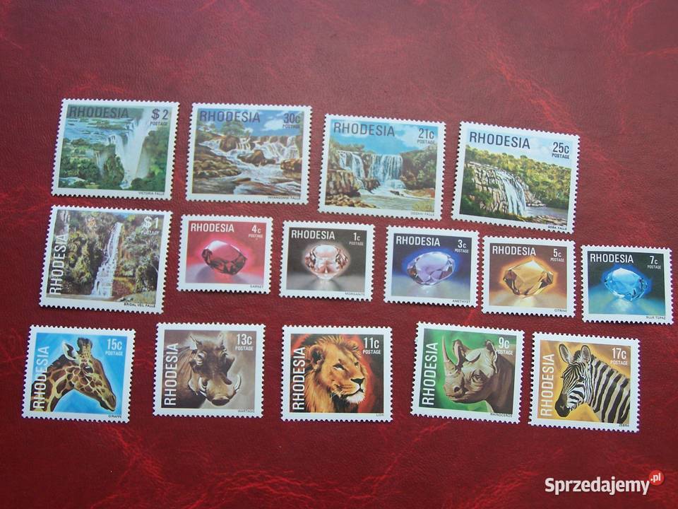 Rodezja 1978 MNH Mi 20620 Fauna Krajobrazy sprzedam