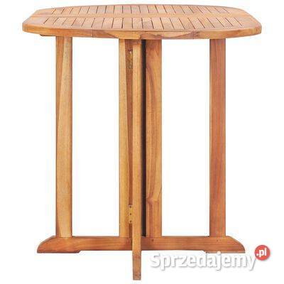 vidaXL Składany stół ogrodowy 120x70x75 lite Stoły i stoliki ogrodowe Warszawa