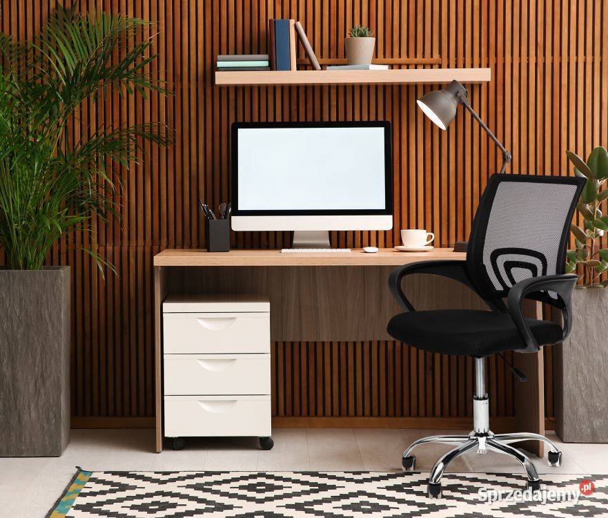 Fotel obrotowy biurowe krzesło wyprofilowane Bielsk Podlaski