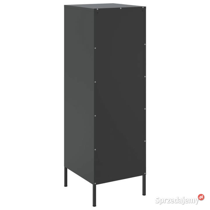 Szafka czarna 36x39x113 stal WM843006 Warszawa
