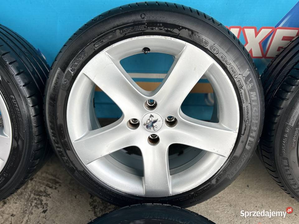 Sprzedam komplet kół alufelg peugeot 4x108 et 32 Konin
