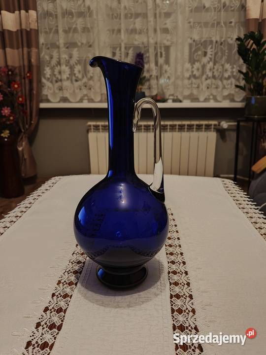 Piękne kobaltowe wazony sprzedam Tychy