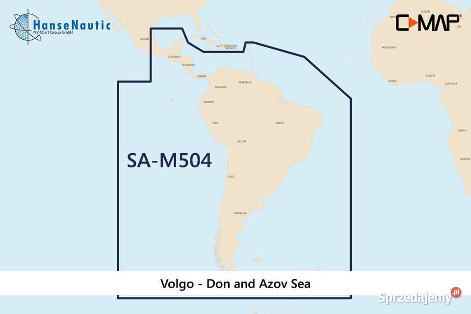 C-Map MAX NT South America & South Caribbean