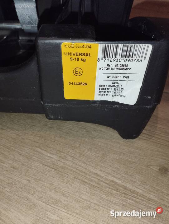 Fotelik samochodowy maxi Cosi Wieliczka