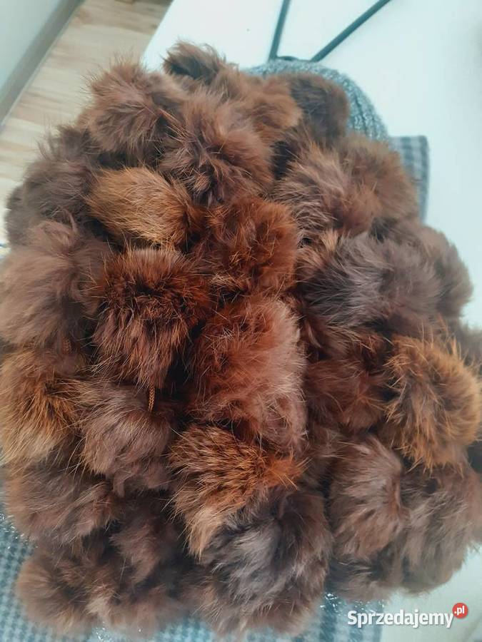 szalik z futerkiem naturalnym liska Gdańsk