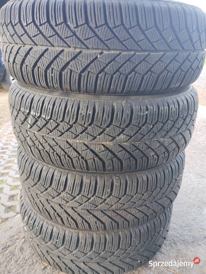 Opony zimowe 20555r16 continental sprzedam
