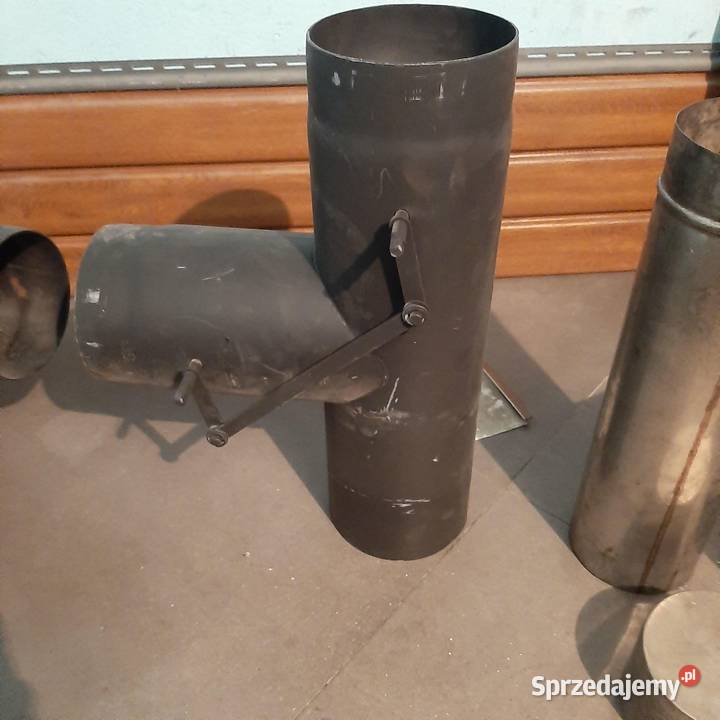 przyłącze spalinowe kotła CO z kominem