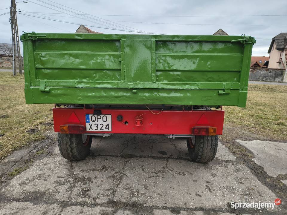 Przyczepa WARFAMA T042 naczepa tandem 7 ton nieuszkodzony Opole