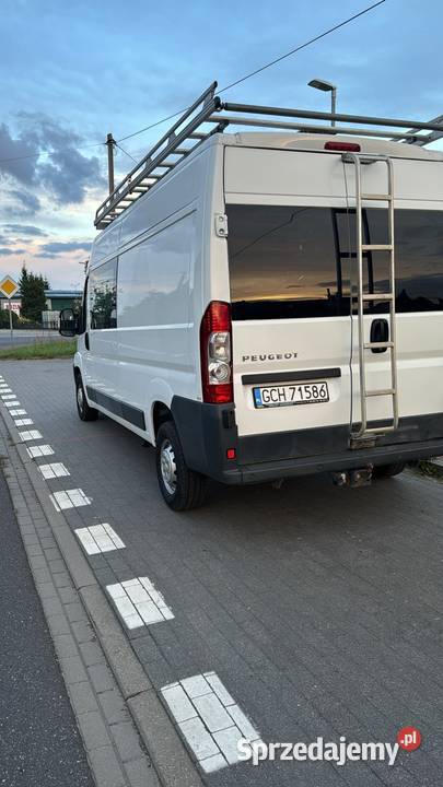 Peugeot boxer 6 osób faktura VAT 30 diesel manualna Motoryzacja Konarzynki