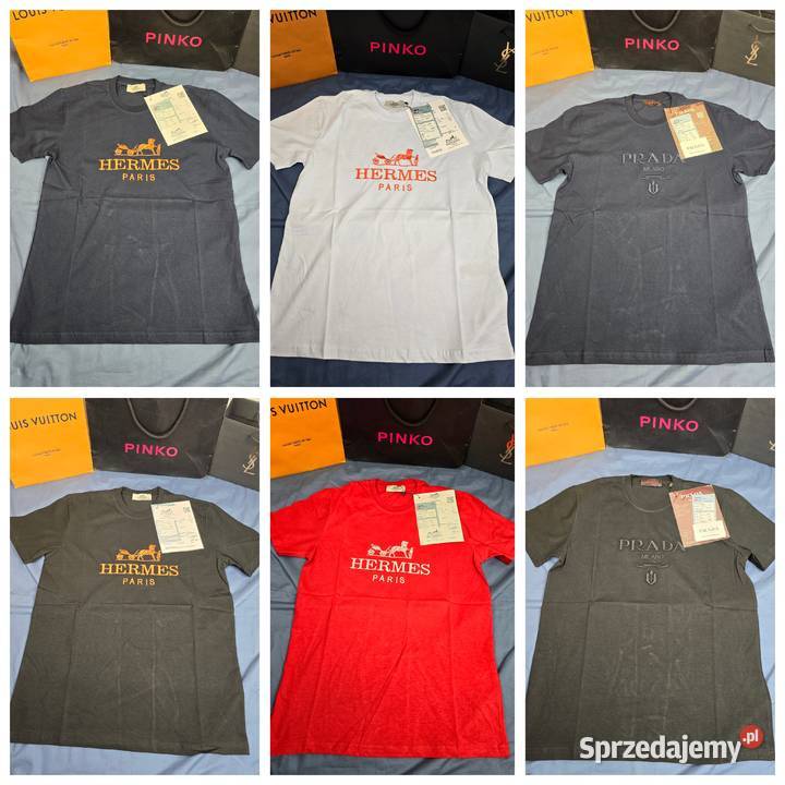 Koszulka męska Prada Hermes kolory shirt małopolskie Wadowice sprzedam