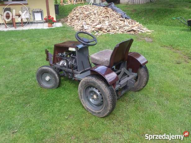 Traktorek SAM wsk 125 płóg łańcuchy 12 biegów 3 Tarnów sprzedam