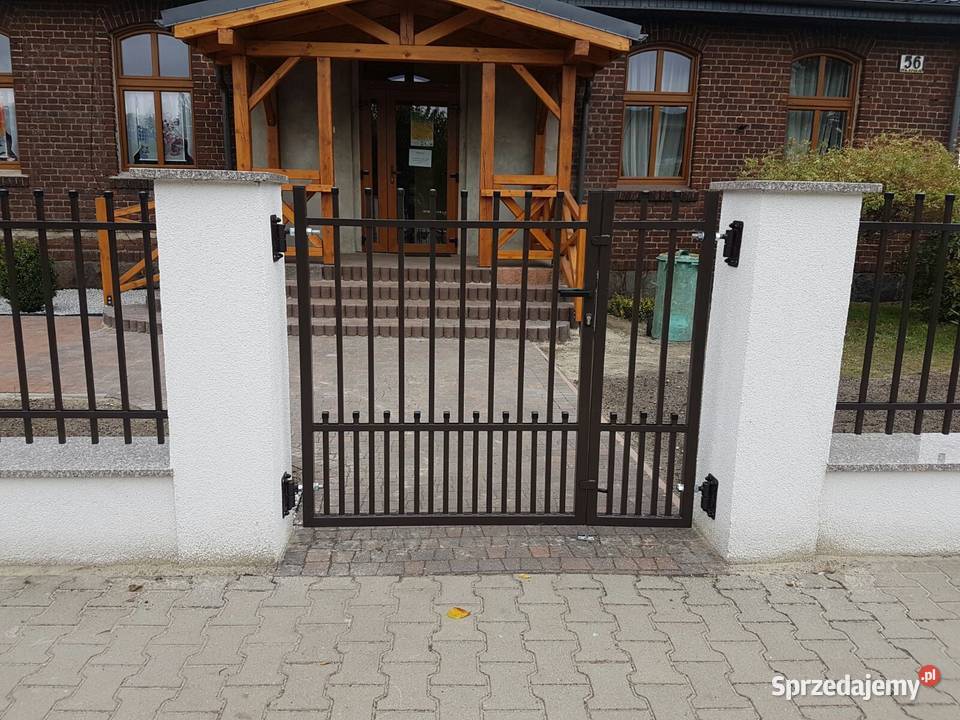Brama skrzydłowa 400x120 QUEEN ogrodzenie Bramy Ostrów Wielkopolski