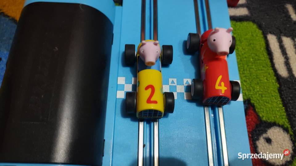 świnka peppa tor samochodowy carrera Książ Wielkopolski
