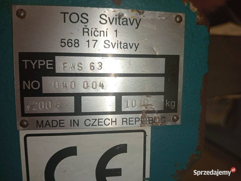 Wyrówniarka TOSSVITAWY pomorskie