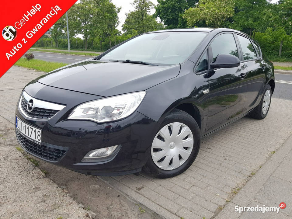 Opel Astra 14 Benzyna Klima Grzane Fotele czarny Astra