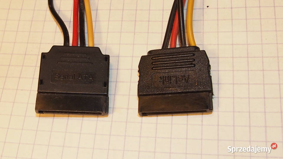 Przejściówka do zasilacza z IDE Molex do Serial Pozostałe śląskie Tychy sprzedam