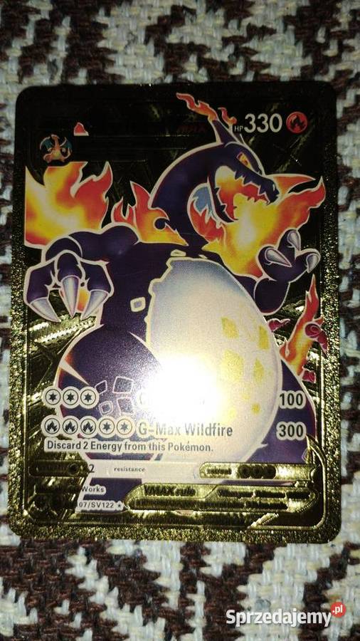 POKEMON karty Charizard Vmax HP 330 Włocławek