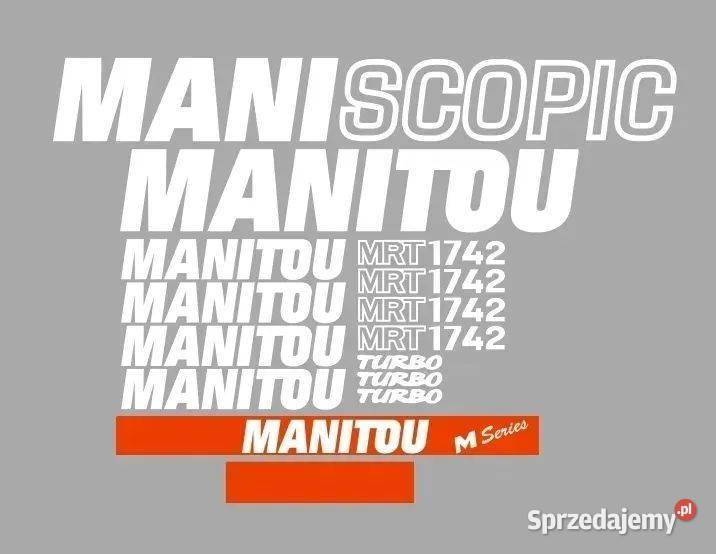 Naklejki oklejenie MANITOU MANISCOPIC MRT 1742 Janików