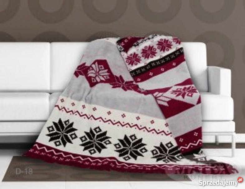 Koc Bawełniany z domieszką akrylu Dom i Ogród Warszawa