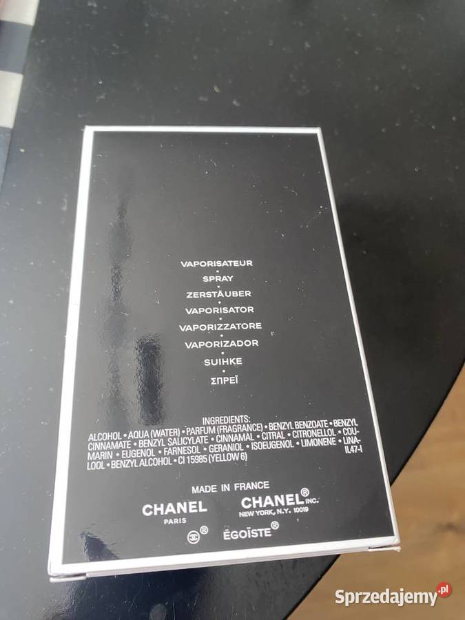 Chanel Egoiste 100 ml łódzkie Łódź