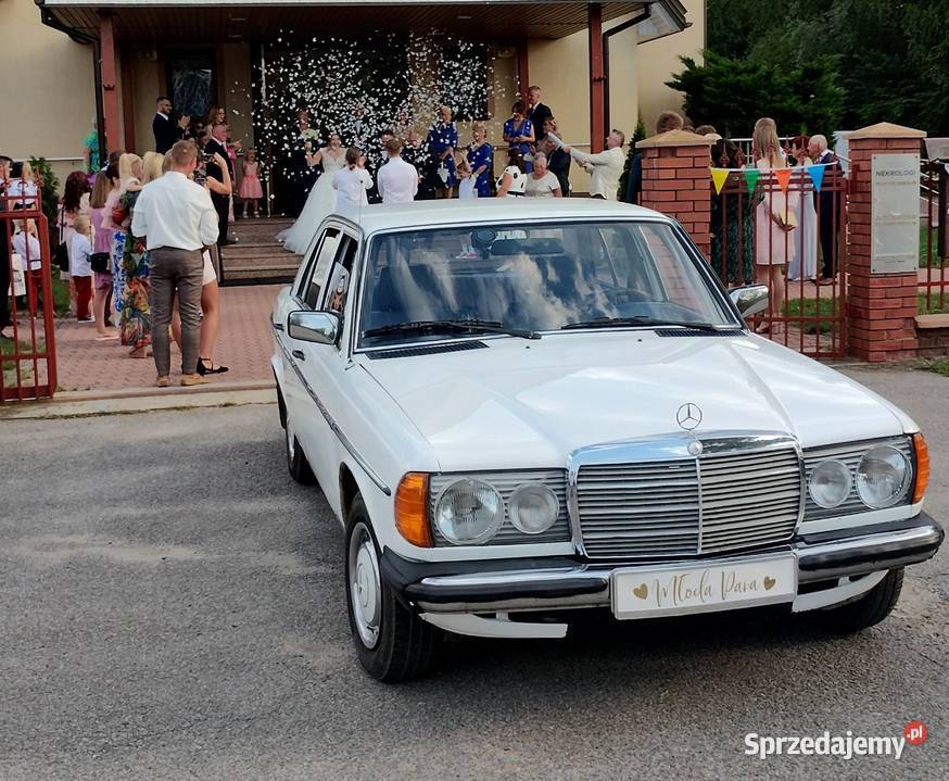 Auta do Ślubu Mercedes Benz Fiat 125p Łada Wynajem pojazdów lubelskie Kraśnik