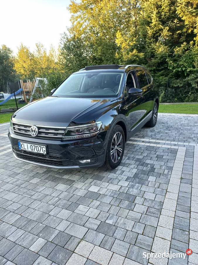 Volkswagen Tiguan 7 osobowy 20 TDI 4MOTION DSG Rok produkcji 2017 małopolskie Limanowa sprzedam