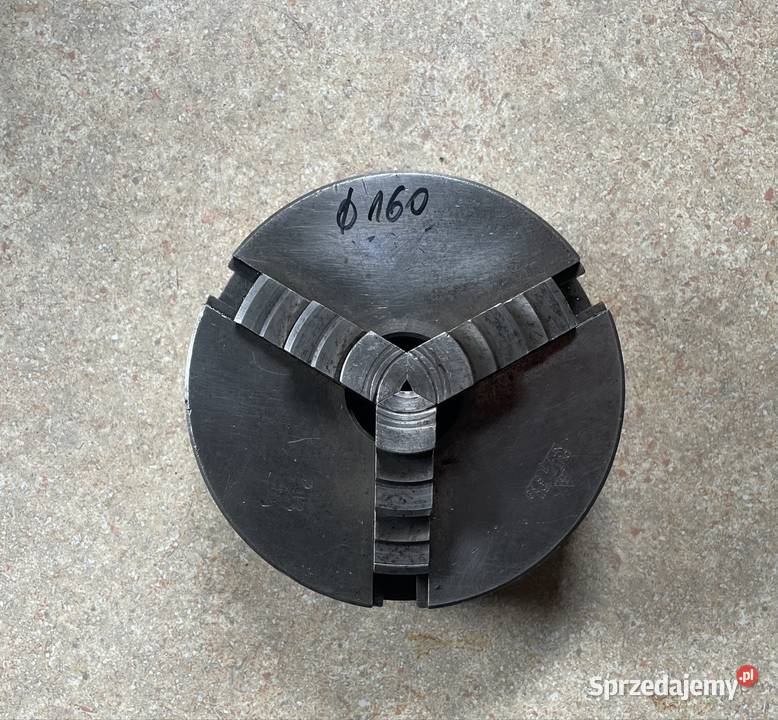 Uchwyt tokarski 160 mm łódzkie Czarnożyły