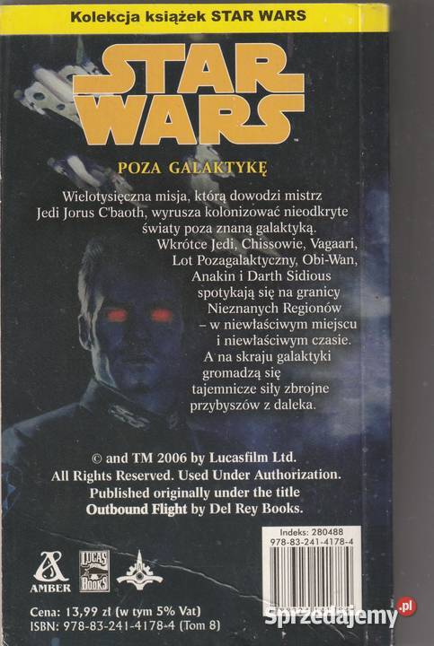 Star Wars Poza galaktykę Timothy Zahn sprzedam