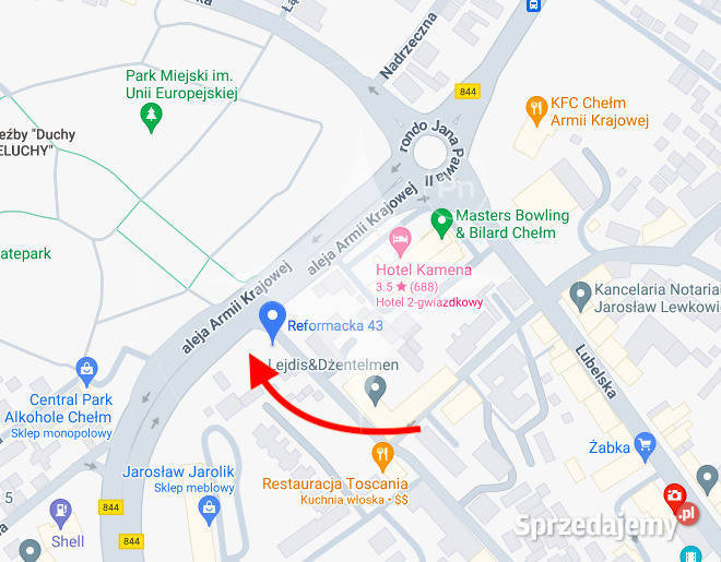 Działka inwestycyjna Reformackiej