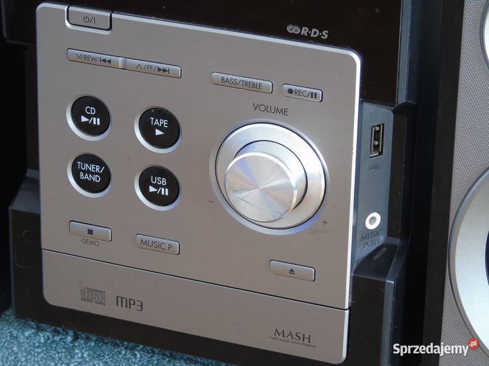 Wieża Panasonic SAPM250 pilot USB mp3 CD RDS AUX Wieże i miniwieże podkarpackie Jasło
