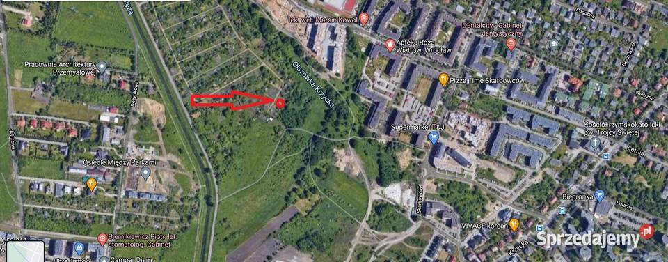 Działka Ogródek ROD Dolinka Wrocław