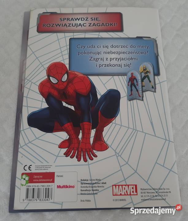 Marvel Ultimate SpiderMan gry zabawy Zielona Czeladź sprzedam