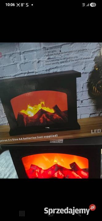 Kominek LED duzy Szczecin sprzedam